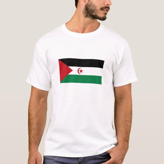 Sahrawi Arabische Democratische Republiek T-shirt (Voorkant)