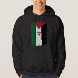 Sahrawi Arabische Democratische Republiek Vlag Man Hoodie