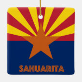 Sahuarita Arizona Keramisch Ornament (Achterkant)