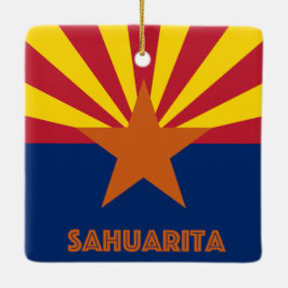 Sahuarita Arizona Keramisch Ornament