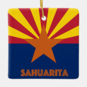 Sahuarita Arizona Keramisch Ornament (Voorkant)