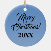 Sahuaro Sunrise Hot Air-ballon Keramisch Ornament (Achterkant)