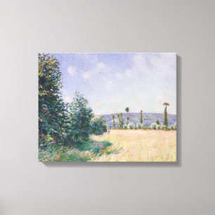 Sahurs Meadows in Morning Sun Canvas Afdruk