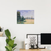 Sahurs Meadows in Morning Sun Poster (Thuiskantoor)