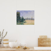 Sahurs Meadows in Morning Sun Poster (Keuken)