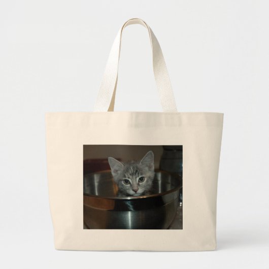 Sahvanna Our Kitten Grote Tote Bag (Voorkant)