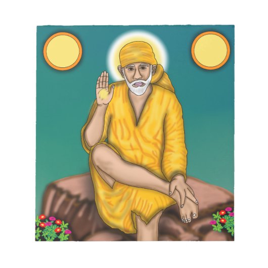Sai Baba-Notitieblok Notitieblok (Voorkant)