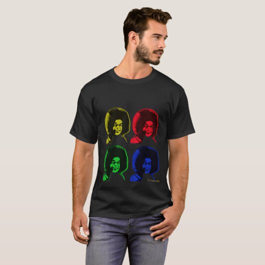 Sai Baba Pop Art T-Shirt (Voorkant volledig)