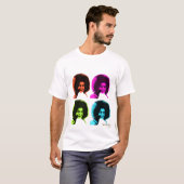 Sai Baba Pop Art T-Shirt (Voorkant volledig)