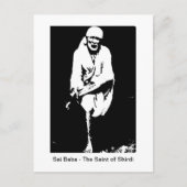 Sai Baba Saint-of-Shirdi-Briefkaart Briefkaart (Voorkant)