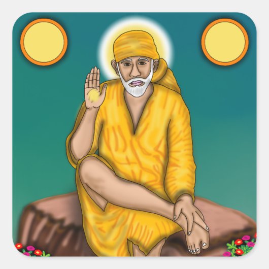Sai Baba Stickers (Voorkant)