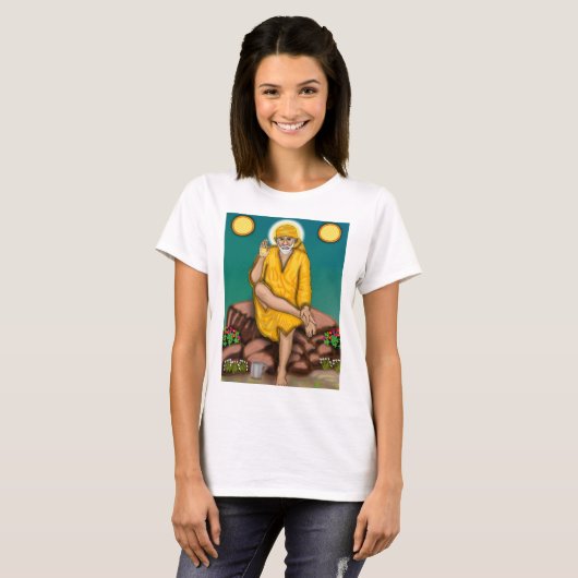 Sai Baba T-Shirt (Voorkant volledig)
