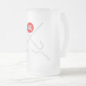 Sai Kobudo Glass Mok (Voorkant rechts)