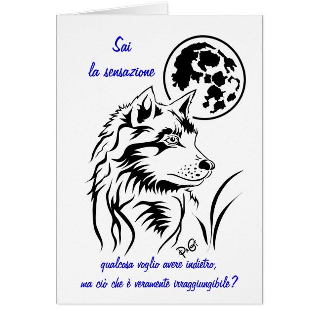 Sai la sensazione (Voorkant)