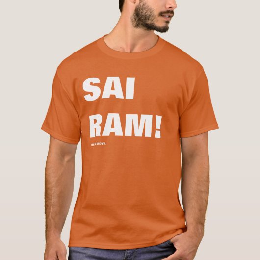 SAI RAM! By ATMA VIDYA T-shirt (Voorkant)