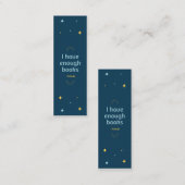 Said Niemand Bladwijzer Mini Visitekaartje (Voorkant / Achterkant)