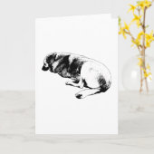 Said Without Words Kaart (Gele Bloem)