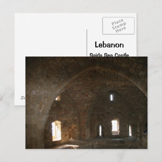 Saida Zee Castle 3 Briefkaart (Voorkant / Achterkant)