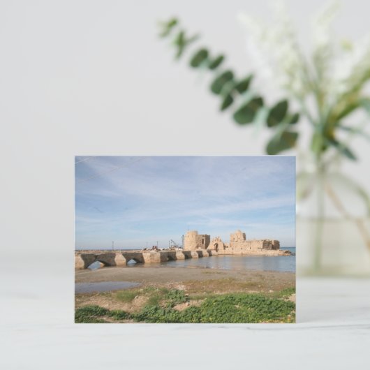 Saida Zee Castle Briefkaart (Staand voorkant)