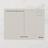 Saidani Ma Tomb Hyderabad India Briefkaart (Achterkant)