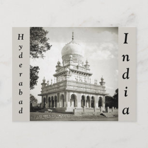 Saidani Ma Tomb Hyderabad India Briefkaart