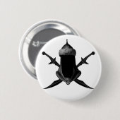 Saif Al Islam Ronde Button 5,7 Cm (Voorkant /achterkant)