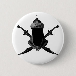 Saif Al Islam Ronde Button 5,7 Cm