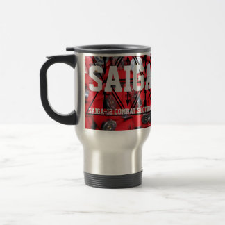 Saiga 12 - Combat Shotgun Travel Mug Reisbeker