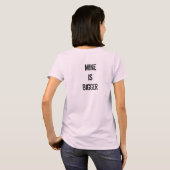 Saiga 12 "MINE IS GROTER" T-shirt (Achterkant volledig)
