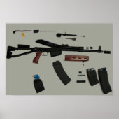 Saiga 12 Poster van overname (Voorkant)