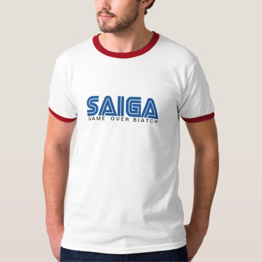 SAIGA 12 - Spel over B*atch T-shirt (Voorkant)
