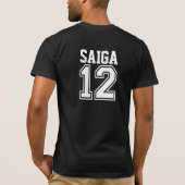 Saiga 12 - Ster van Saiga T-shirt (Achterkant)