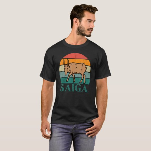 Saiga Antelope T-shirt (Voorkant volledig)