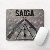 Saiga Rifle Mousepad Muismat (Met muis)