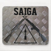 Saiga Rifle Mousepad Muismat (Voorkant)