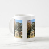 Saigo Takamori (de laatste Samurai) & Dog Statue Koffiemok (Voorkant links)