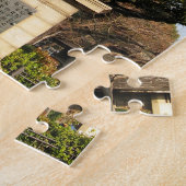 Saigo Takamori (de laatste Samurai) & Dog Statue Legpuzzel (Zijkant)