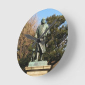 Saigo Takamori (de laatste Samurai) & Dog Statue Ronde Klok (Hoek)