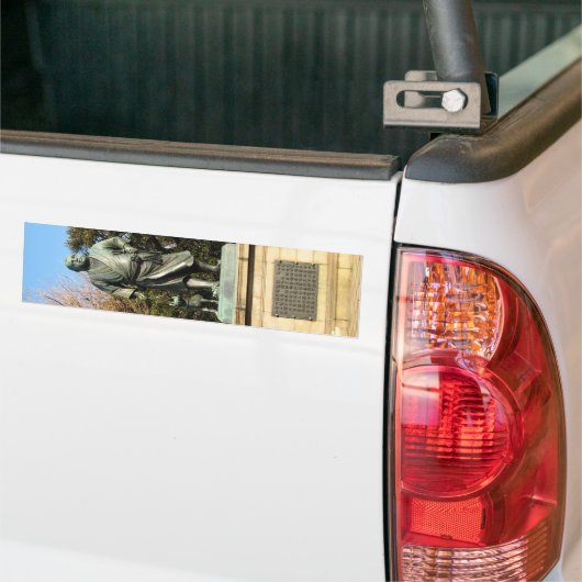 Saigo Takamori (De Laatste Samurai) & Hond Beeld Bumpersticker (Op Truck)