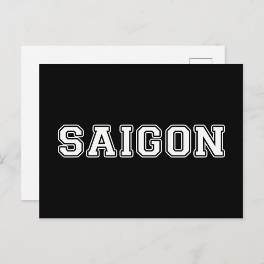 Saigon Briefkaart (Voorkant / Achterkant)