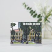 Saigon Central Post Kantoor Briefkaart (Staand voorkant)