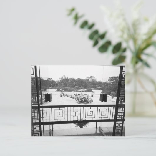 Saigon HCMC Vietnam, Huey Helikopter Briefkaart (Staand voorkant)