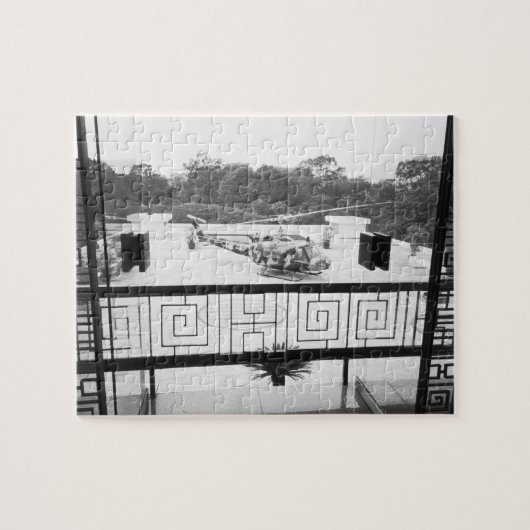 Saigon HCMC Vietnam, Huey Helikopter Legpuzzel (Horizontaal)