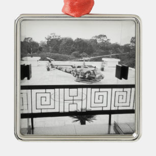 Saigon HCMC Vietnam, Huey Helikopter Metalen Ornament