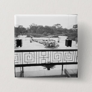 Saigon HCMC Vietnam, Huey-helikopter Vierkante Button 5,1 Cm