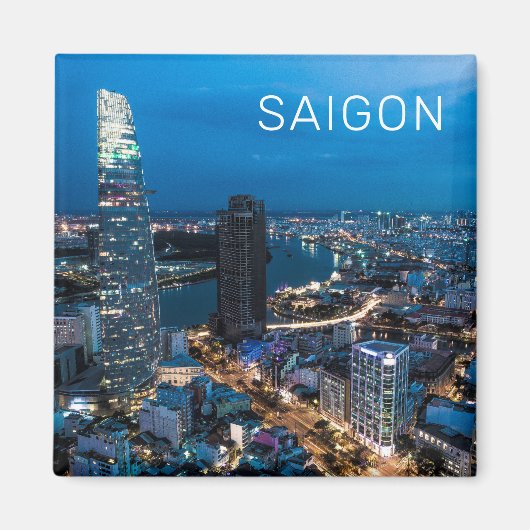 Saigon (Ho Chi Minh City) HCMC Vietnam Holiday Magneet (Voorkant)