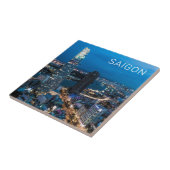 Saigon (Ho Chi Minh City) HCMC Vietnam Holiday Tegeltje (Zijkant)