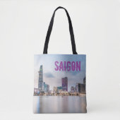 Saigon (Ho Chi Minh City) HCMC Vietnam souvenir Bu Tote Bag (Voorkant)