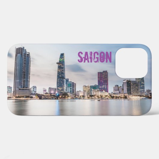 Saigon (Ho Chi Minh City) HCMC Vietnam souvenir Case-Mate iPhone Case (Achterkant (horizontaal))