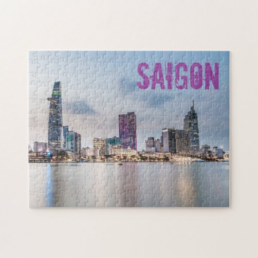 Saigon (Ho Chi Minh City) HCMC Vietnam souvenir Legpuzzel (Horizontaal)